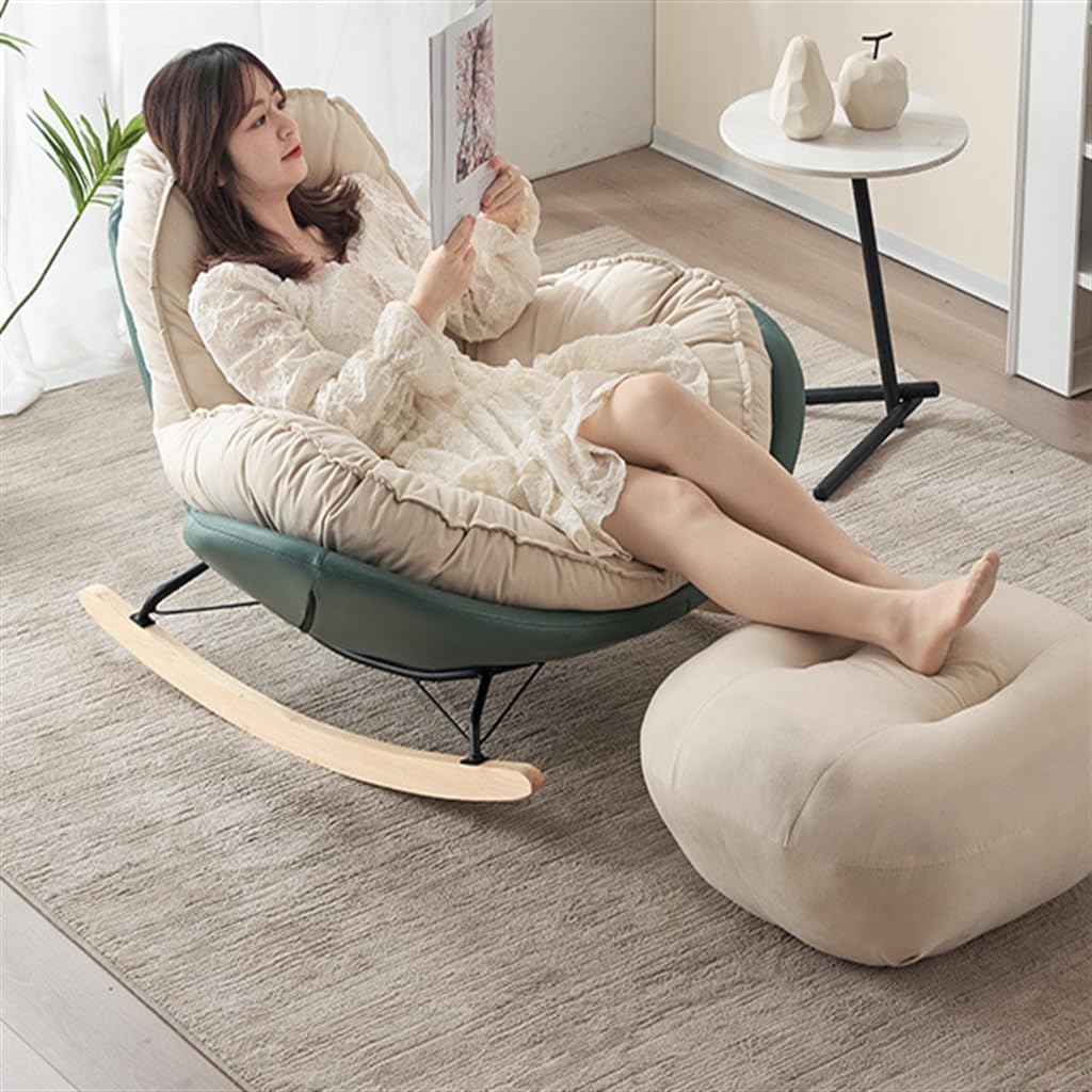 Rocking Chair Single Bedroom Balcony Can Lie Sleep Living Room Leisure Lazy Sofa