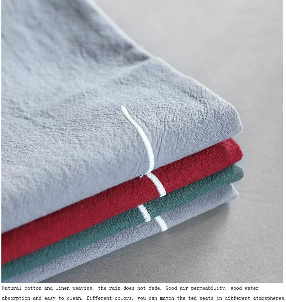 Table Runners Fringe Table Runner,Chinese Cotton and Linen Embroidery Table Runner Bed Scarf Tea Table Runner for Dinning Decoration Table Home Decor for Kitchen Table