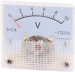 New Lon0167 10791C4 DC 0-10V Fine Tuning Dial Panel Analog Voltage Meter Voltmeter(10791C4 DC 0-10 V Feinabgleichsanzeige Analogspannungsmesser Voltmeter