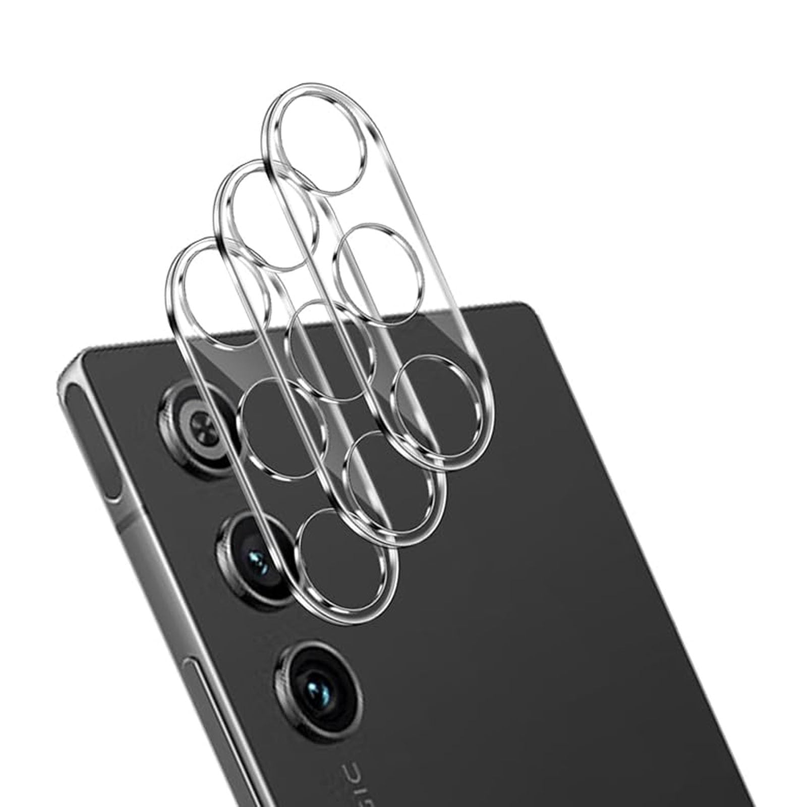 For REDMAGIC 10 Air Camera Film, Red Magic 10 Air Lens Film [Kibnco] 9H Hardness, Shockproof, Shatterproof, High Transmittance, Automatic Adhesive, Ultra Thin, 0.01 inch (0.26 mm), Lens LCD Protection