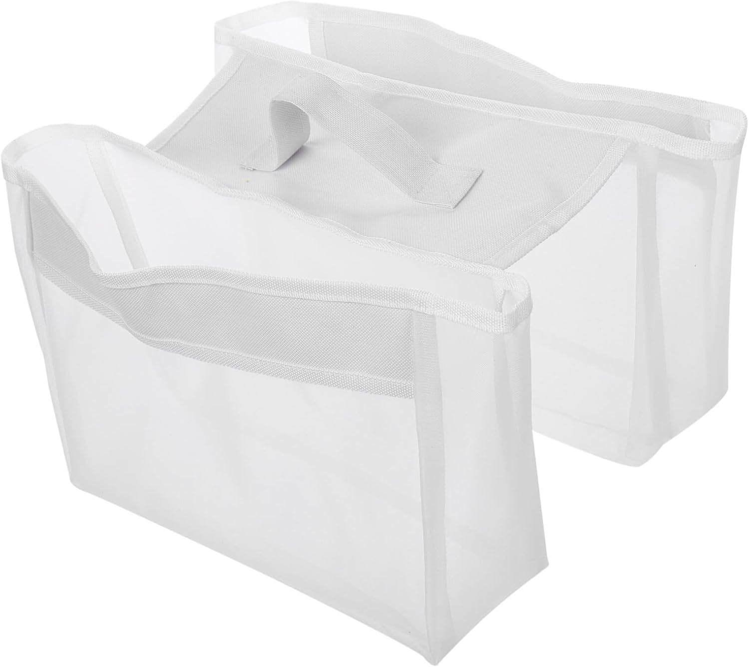 Cabilock Portable Mesh Bath Toy Organizer for Tub Multifunctional Hanging Bathroom Storage Bag for Boy Girl Essentials Breathable Net Design Easy to Clean for Boy Girl Bath Toys