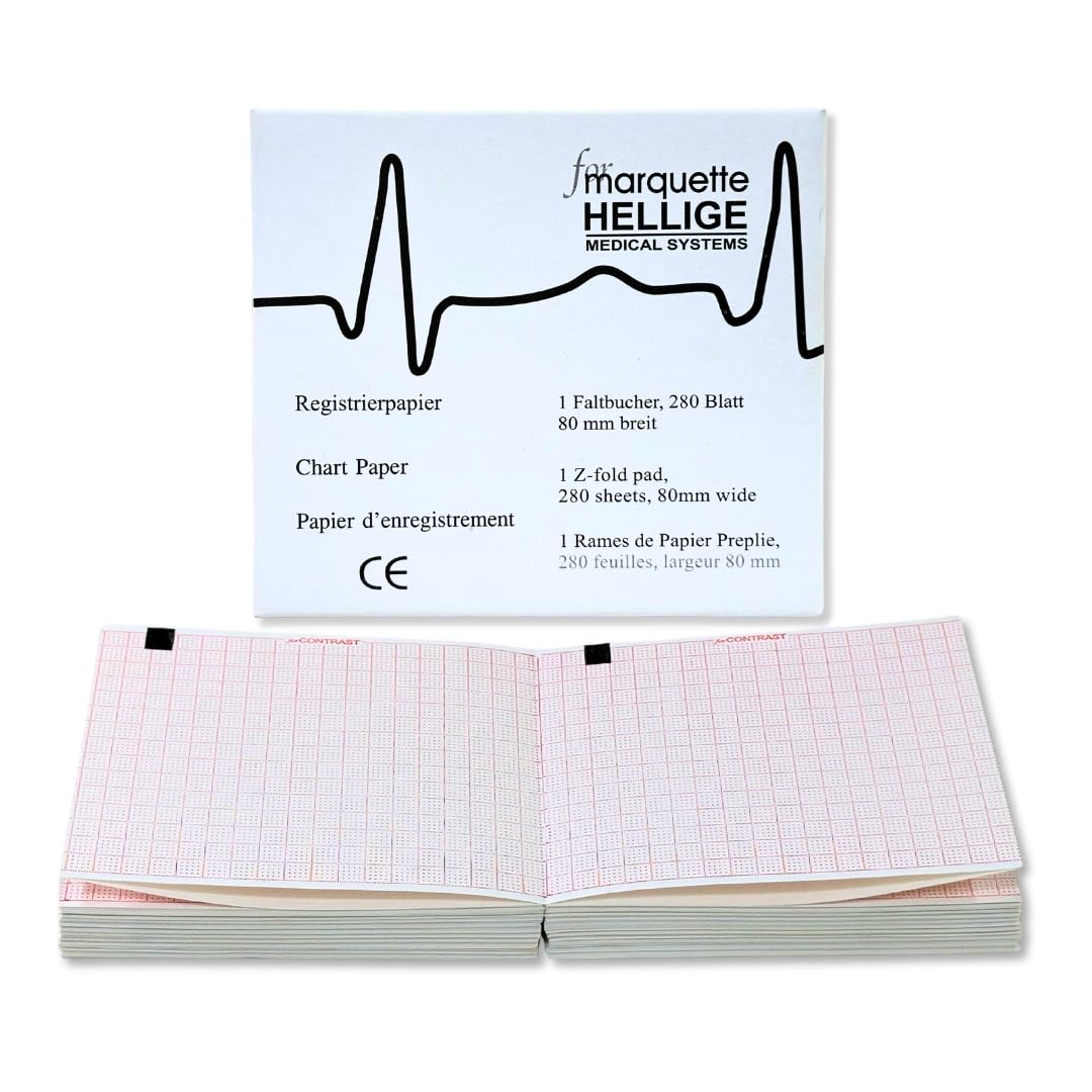 OWRIX ECG ZFold Thermal Paper for GE MAC400 & MAC600 ECG Machine (80mm x 90mm x 280 Sheets) (Pack of 3) (B0D5YL82KC) Amazon Price History, Amazon Price Tracker