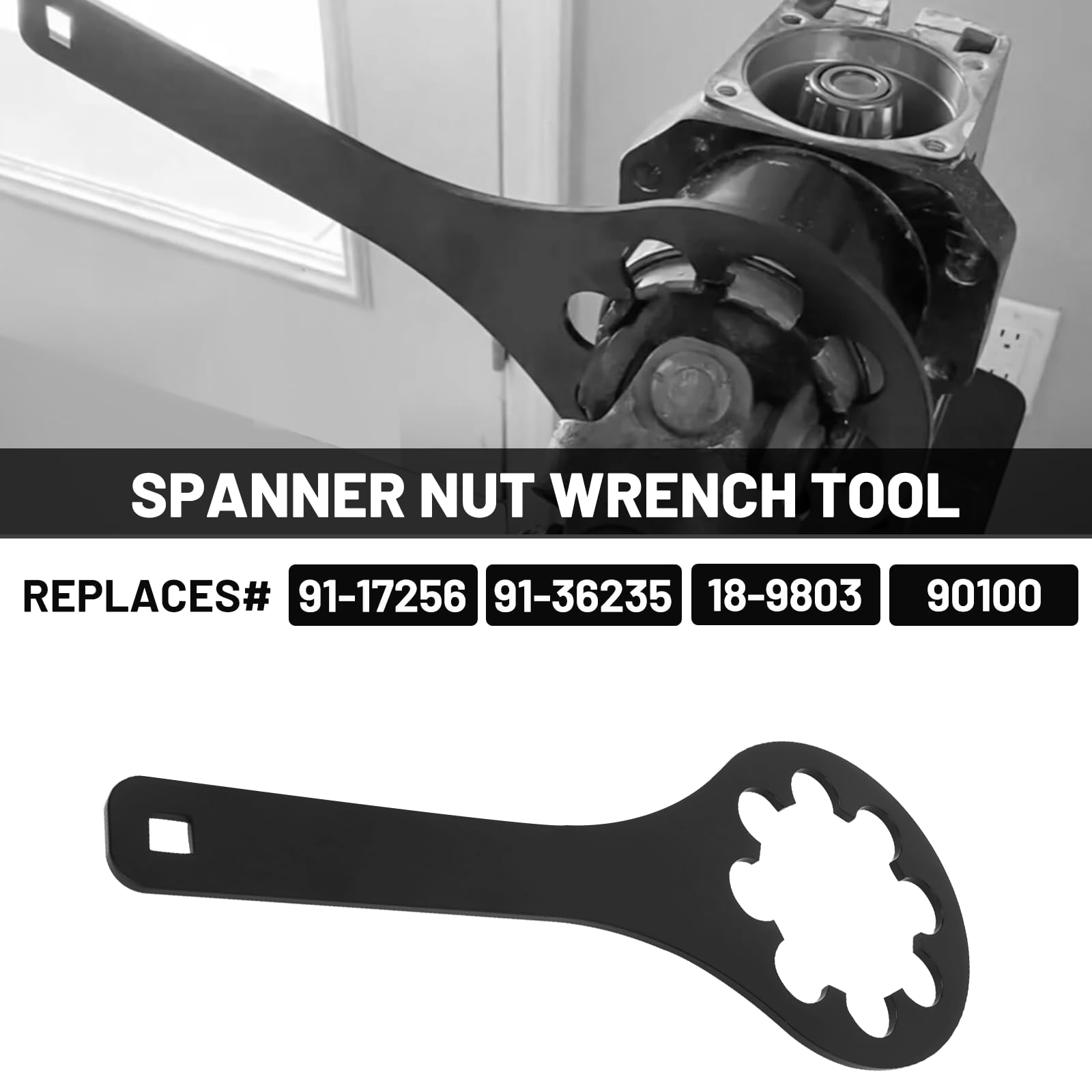 Endxedo Drive Spanner Bearing Carrier Nut Wrench Tool, Compatible