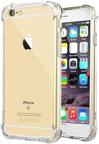 Case for iPhone 5S Case, iPhone 5 Case, iPhone SE 2016 Edition Case for Girls Women, Clear Transparent Soft Flexible TPU Slim Phone Protective Case Cover for iPhone 5 Clear