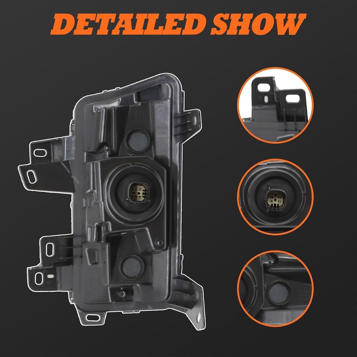 DRL Turn Signal Fog Light Assembly Right Compatible with 2017-2020 XT5 Not Halogen Passenger Side Daytime Running Light 84496124 GM2531137