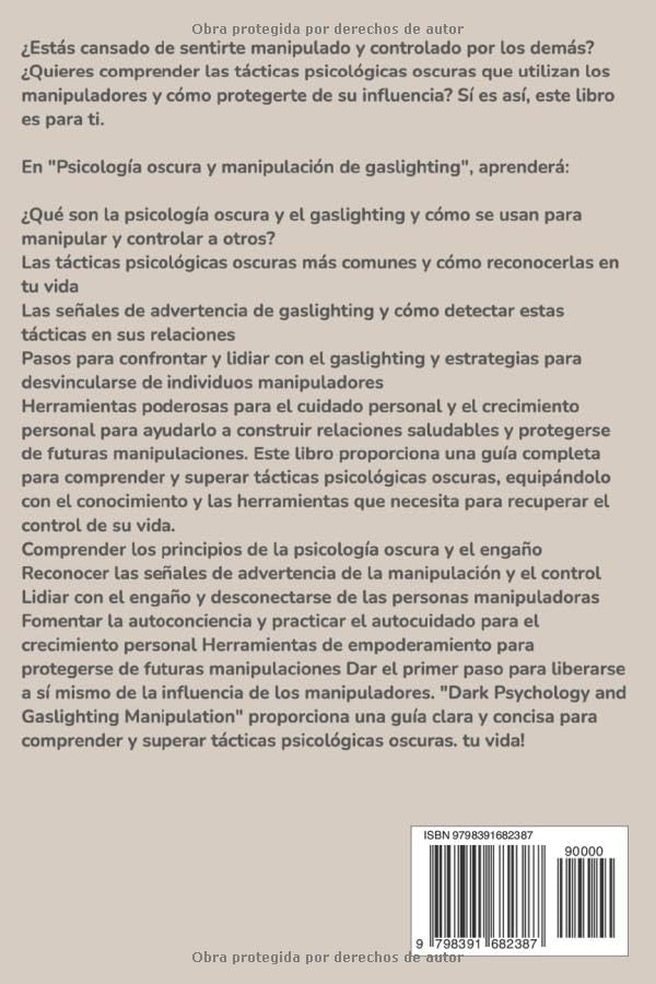 Miniatura 2 de Psicología Oscura y Manipulación Gaslighting El Lado Oscuro De La Influencia Una Guía De Psicología Oscura Y Tácticas De Luz De Gas Y Cómo Reconocer