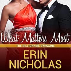 What Matters Most Audiolibro Por Erin Nicholas arte de portada
