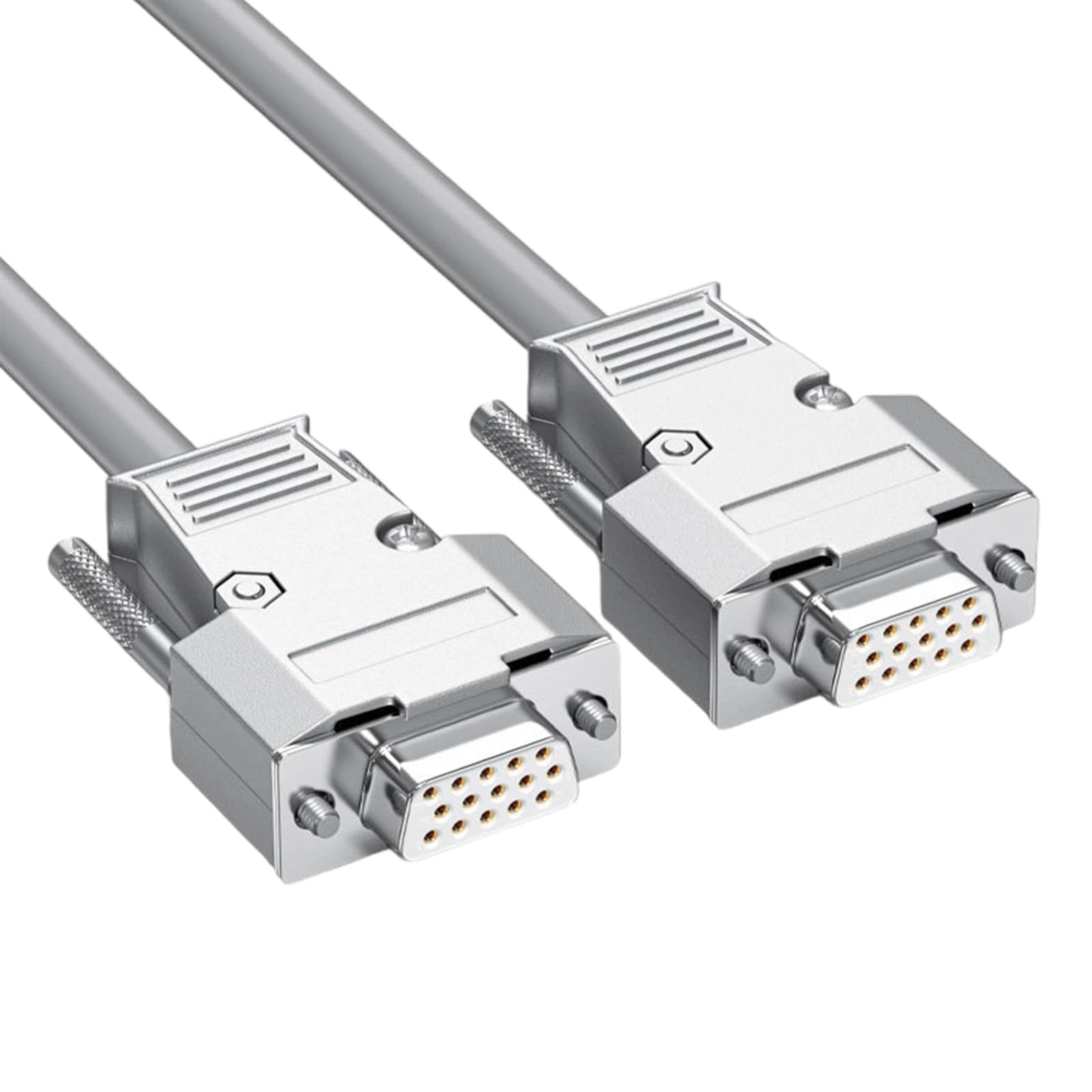 Câble VGA mâle/femelle ignifuge pour moniteur d'applications robotiques HDB15 Câble de température
