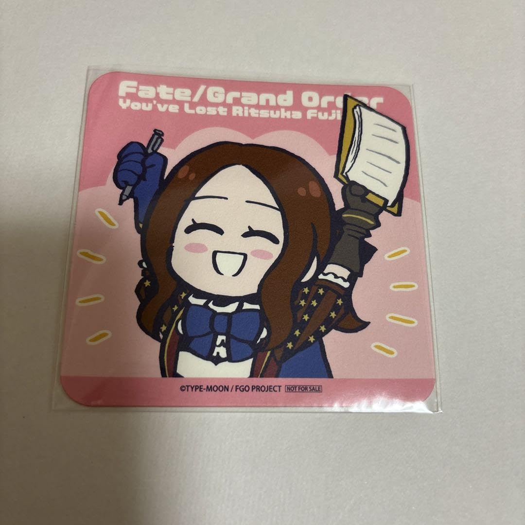 Amazon.co.jp: FGO 藤丸立香はわからない 謎丸 カフェ 特典 コースター