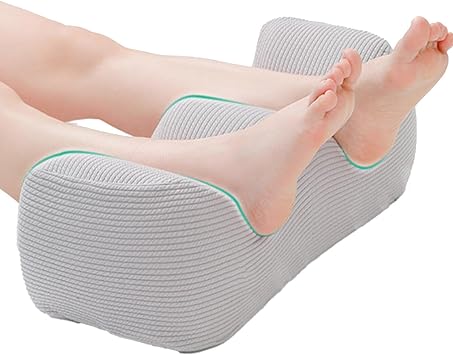 Leg Elevation Pillow, Hill Shape Foam Leg Pillows for Sleeping, Ankle Elevation Pillow for Leg Rest or Foot Elevation, Leg Lift Pillow, Contour Under Knee Pillow, Adjustable Leg Height Pillow