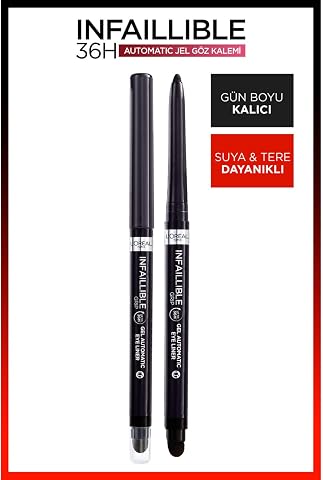L'Oreal Paris Infaillible Automatic Jel Göz Kalemi - Mat Siyah