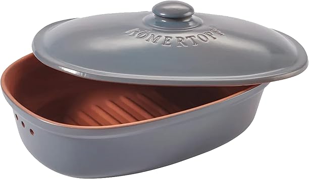 Amazon.de: Römertopf Brottopf MAXI aus natürlicher Keramik ...