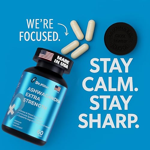 Miniatura 6 de Ashwagandha Extra Strength Stress | Apoyo del estado de ánimo | Alivio del estrés | Aumenta la energía | Apoyo inmunológico y cognitivo | Fórmula