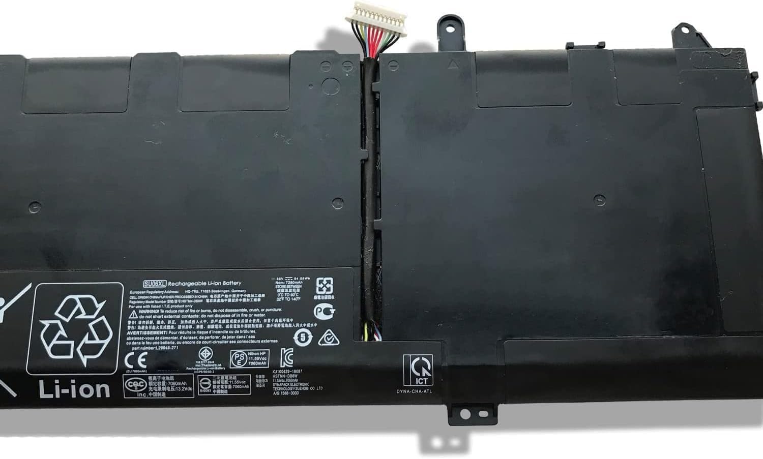 Genuine SU06XL Battery For HP Spectre X360 15 HSTNN-DB8W 15-DF0000 15-DF0000NF E - 8