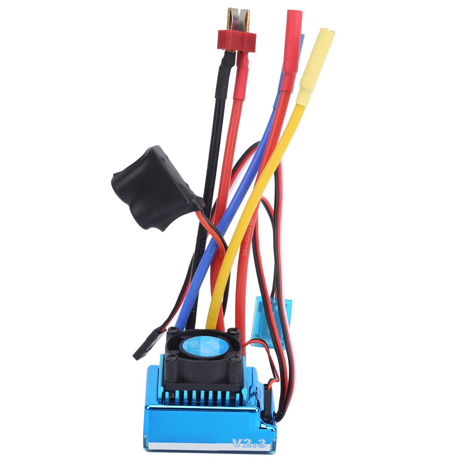 RC Car Motor ESC Combo, 80A bezszczotkowy ESC + 3650 2300KV bezszczotkowy silnik + karta programu nadaje się do 1:10 RC części do modeli samochodów