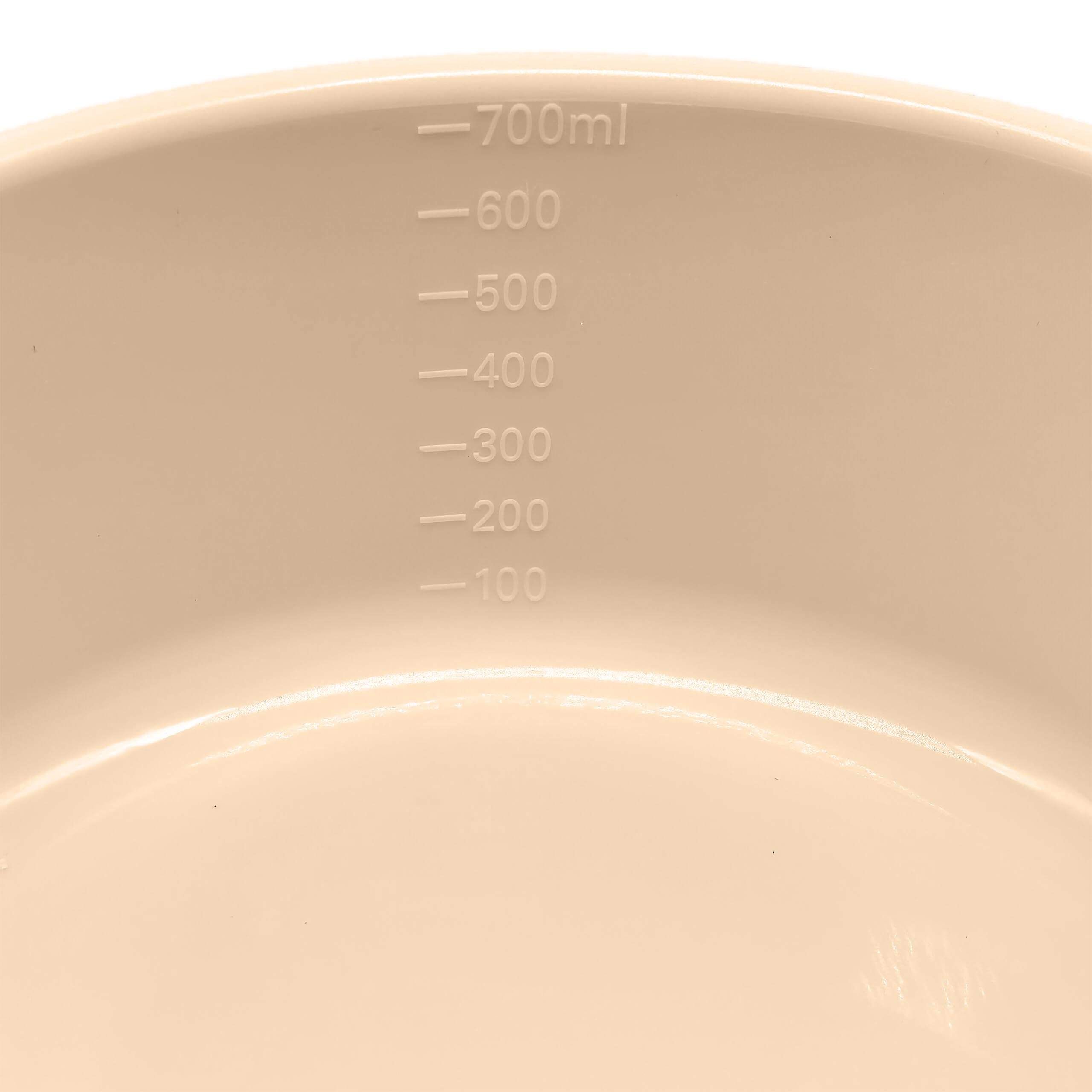 Relaxdays Caja Pizzaballs, Set de 4, Silicona, hasta 350 g Masa, congelable, 6,5×14,5 cm, con Tapa, Beige