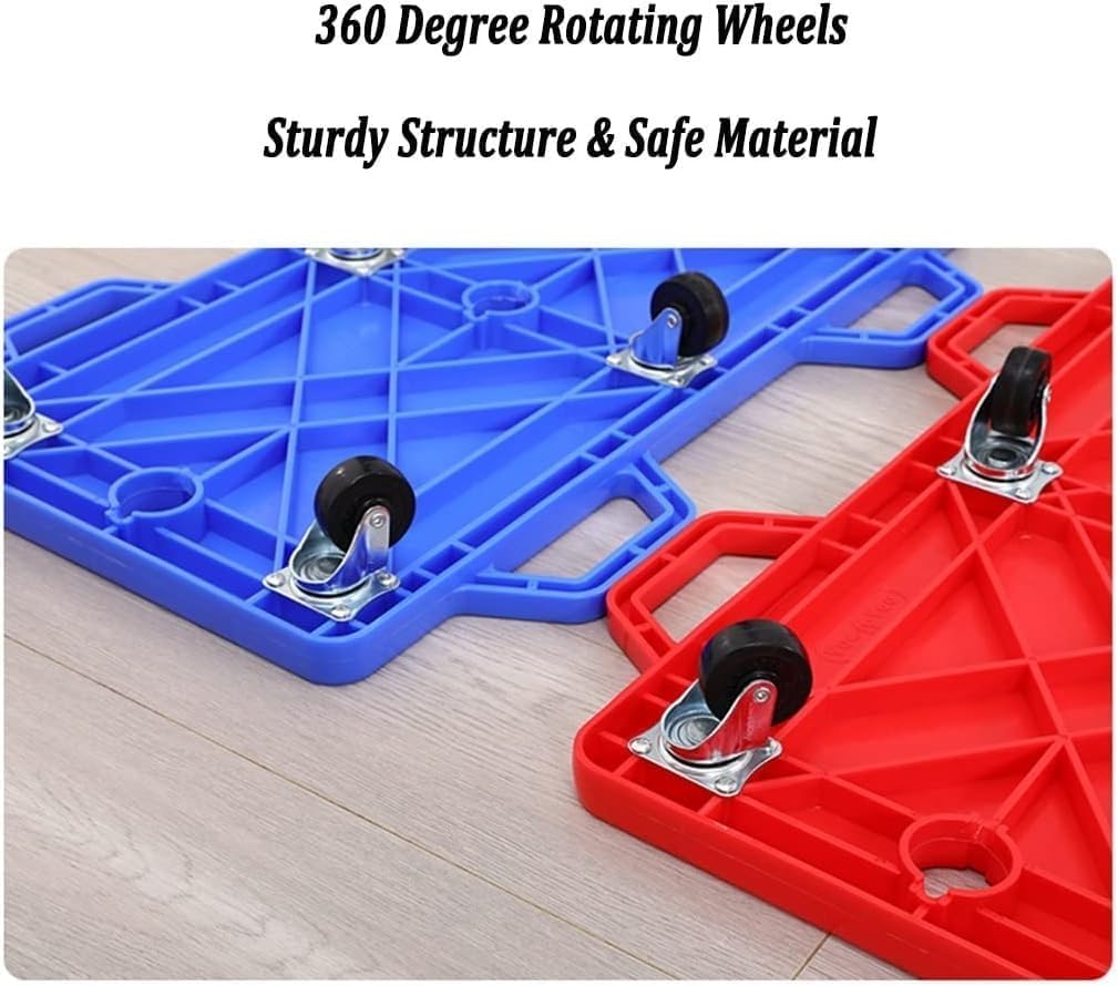 Patinete De Suelo para Interiores Y Exteriores con Asas - Patinete De Entrenamiento para Gimnasio, Mejora La Coordinación Y El Ejercicio Divertido. Red