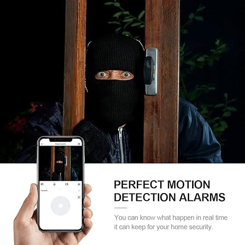 Miniatura 8 de Mini cámara espía WiFi, cámaras ocultas HD1080P más pequeñas, vigilancia de seguridad para el hogar, pequeña cámara de niñera portátil con