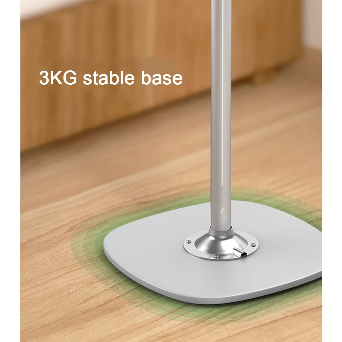 Supporto per computer, Base stabile da 3 kg, cavo di ricarica integrato