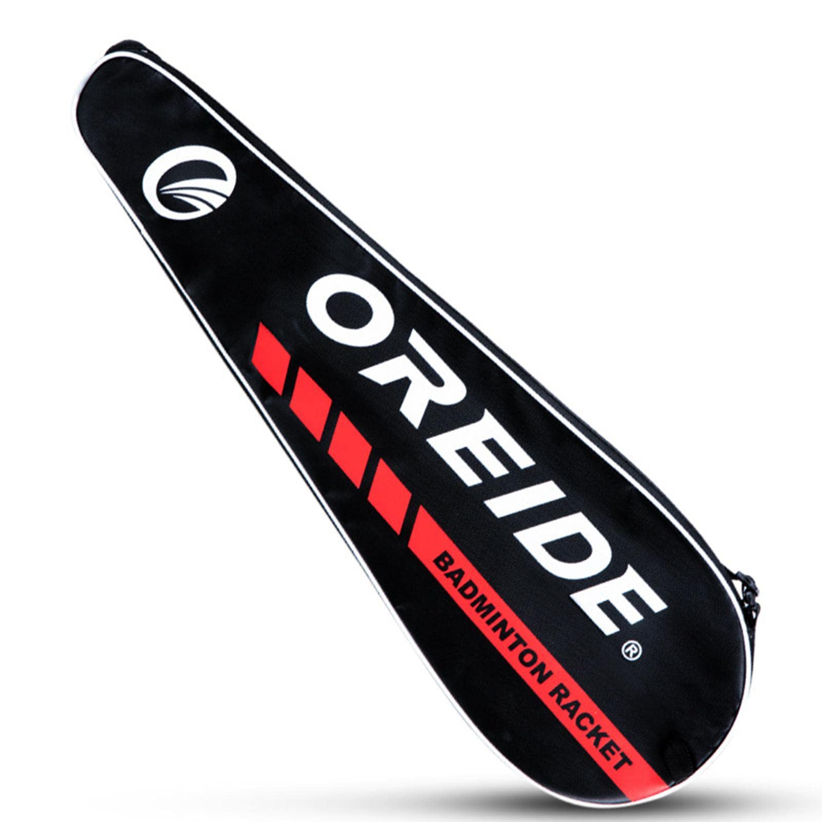 Badminton Schlägertasche mit Gepolsterter Schlägerhülle Aus PU Tennis Racket Cover Pickleball Tragetasche mit Verstellbarem Schulterriemen Transportab