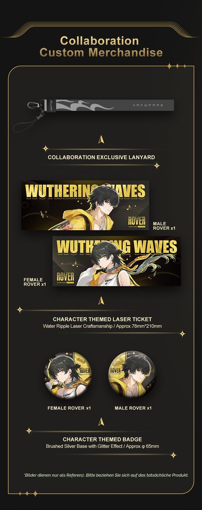 Moondrop Wuthering Waves x U.C.T.S. Hybrid Dual Drivers OWS Al Noise Cancelling LHDC-V Gaming Headset nline Interactive DSP LE Audio (English Version)