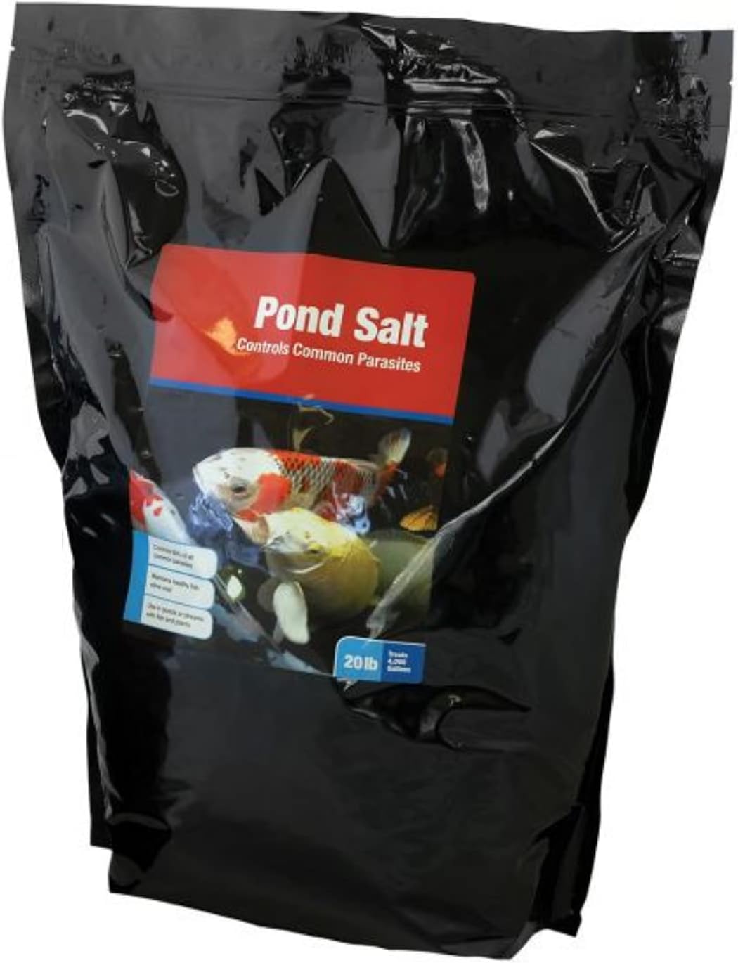 Blue Thumb Pond Salt, Perfect for Ponds and Water Gardens with Koi or Goldfish, 20 lb.
