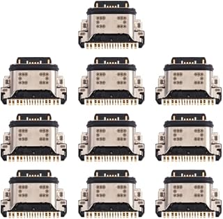 YUNCHAO Acessórios telefônicos Para Vivo S7 5G 10pcs de carregamento do conector da porta Substituição do telefone celular