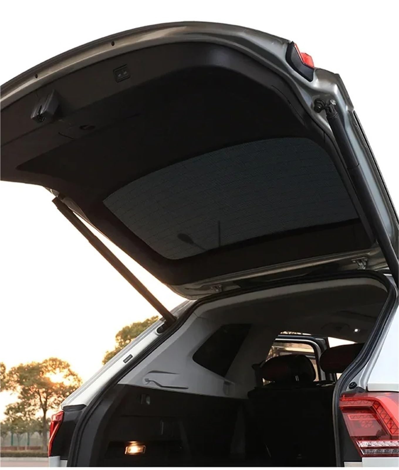 Parasole de Auto Per Volvo Per V90 2017 2018 2019 2020 2021 2022 2023 | Parabrezza anteriore in rete con tenda parasole magnetica personalizzata per finestrino dell'auto(BACK WINDOW)