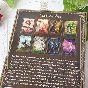 【正規品オラクルカード】美麗イラスト✨幻想的で美しい妖精たちのオラクル／金縁 Amazon.co.jp: レア海外美麗デッキ幻想的で美しい妖精たち