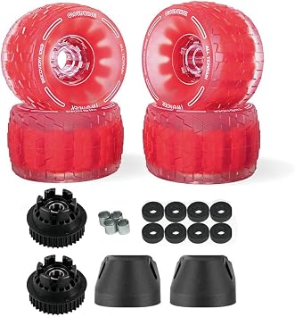 IWONDER Cloud Wheel Discovery 105mm / 120mm for Exway Flex / Wave36 Teeth Boards Electric Skateboard Wheels and Pulley Convert Kit
