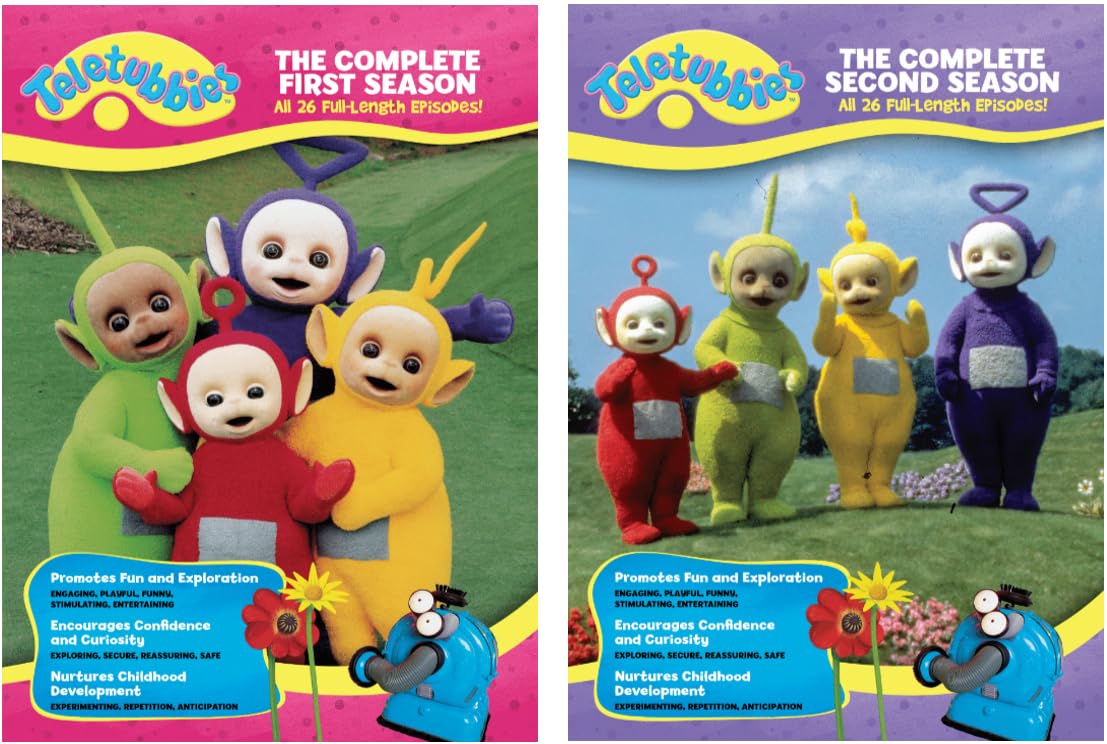 Teletubbies: The Complete Classic Series Collection [DVD] 14 Seasons, 365 Episodes, Over 150 Hours on 70 Discs (Seasons 1, 2, 3, 4, 5, 6, 7, 8, 9, 10, 11, 12, 13 & 14) - Fun & Learning for Children