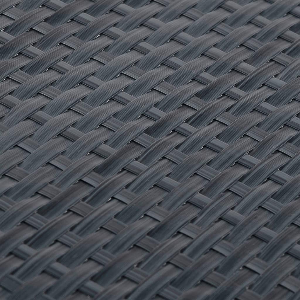 Paravent de Balcon Anthracite 500x80 cm résine tressée,Quincaillerie,Clôtures & barrières,Panneaux de clôture,3.35 kg-156241