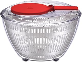 ワールドクリエイト 野菜水切り サラダスピナー 日本製 レッド ViV 径21×H14cm Sサイズ