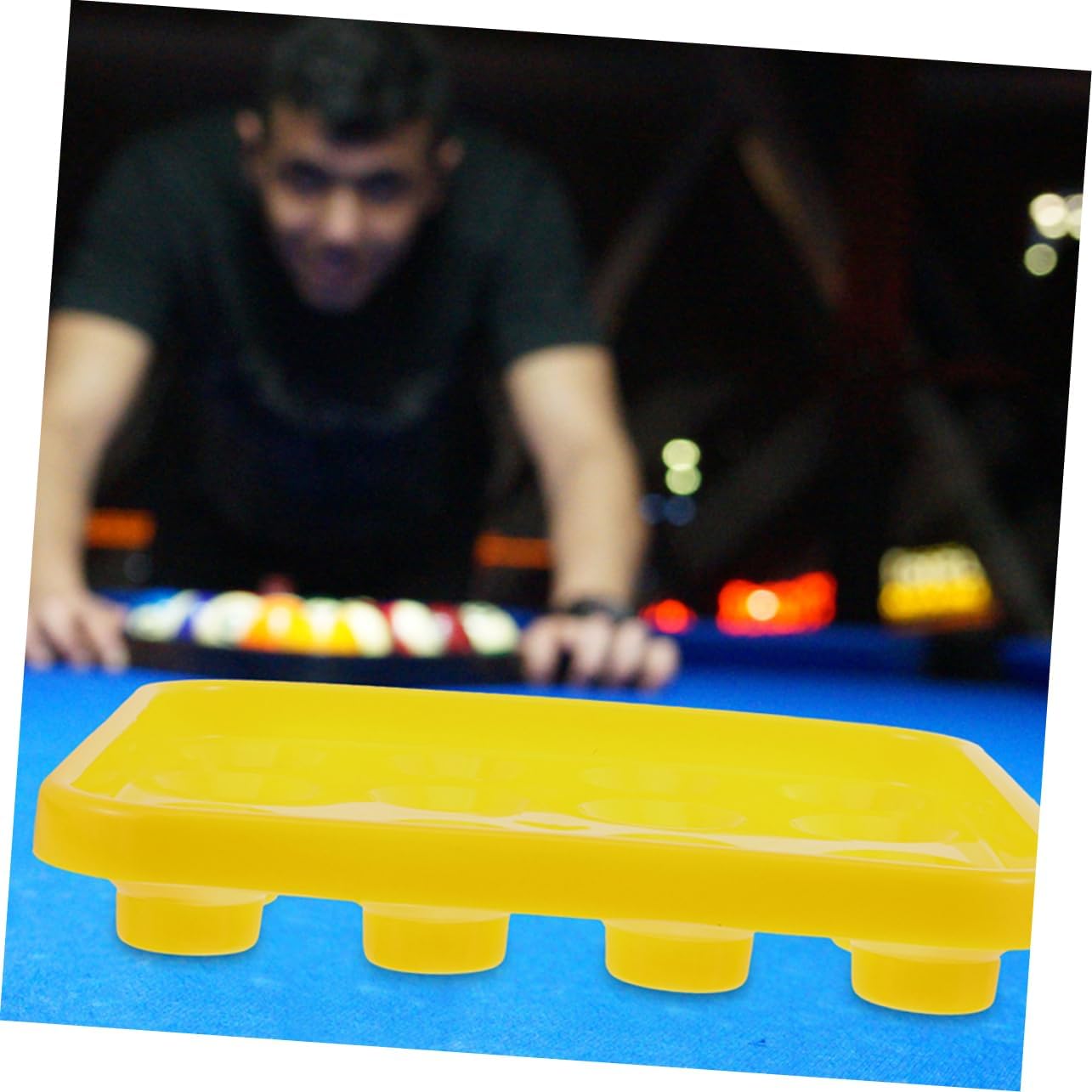 2pcs Billiard Ball Racks Storage Tray Pool Table Balls Holder Portable Billiard Accessory