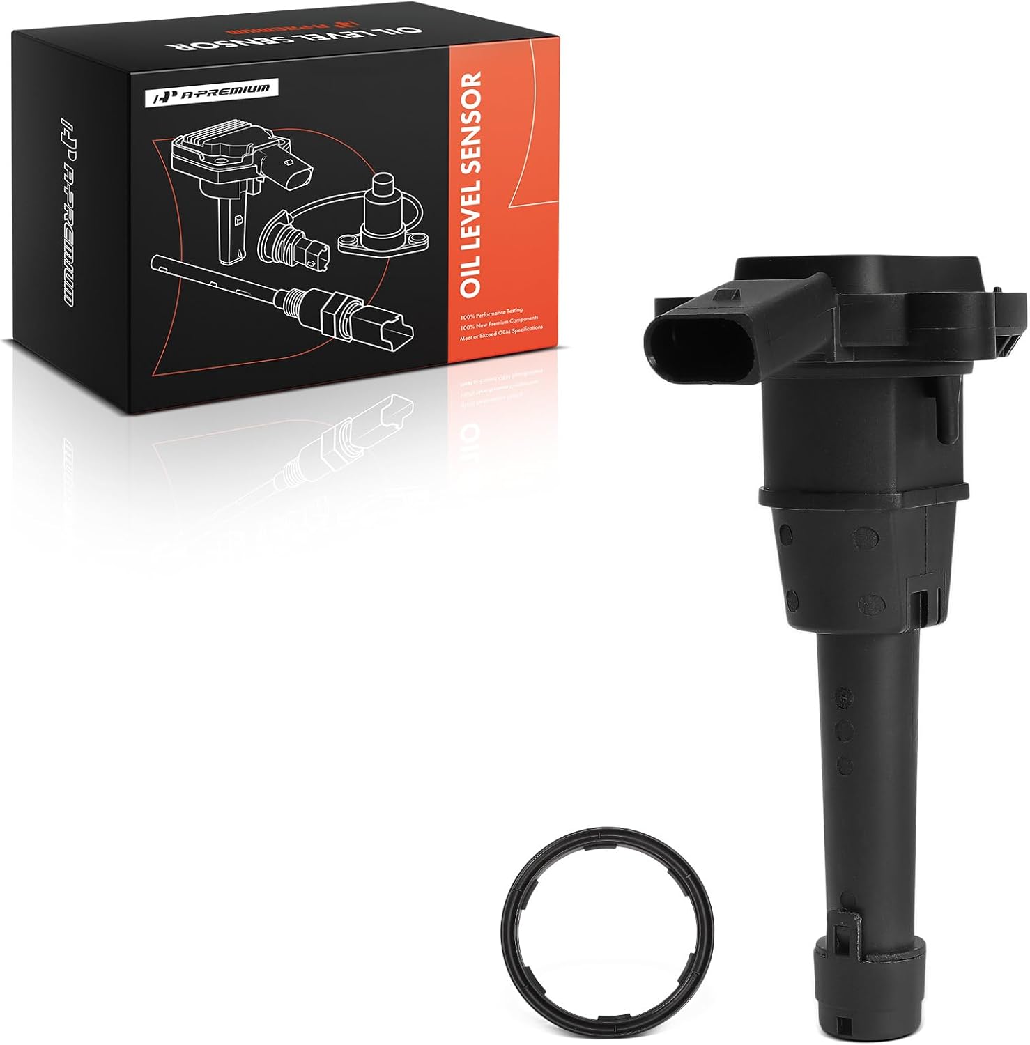 A-Premium Engine Oil Level Sensor Compatible with Audi Q7 2020-2024, Q8 2019-2024, A6 allroad 2020-2024, A6 Quattro 2019-2024, A7 A8 Quattro, A7 Sportback 2, RS5, RS5 S5 S7 SQ5 Sportback, S4, S6, S8