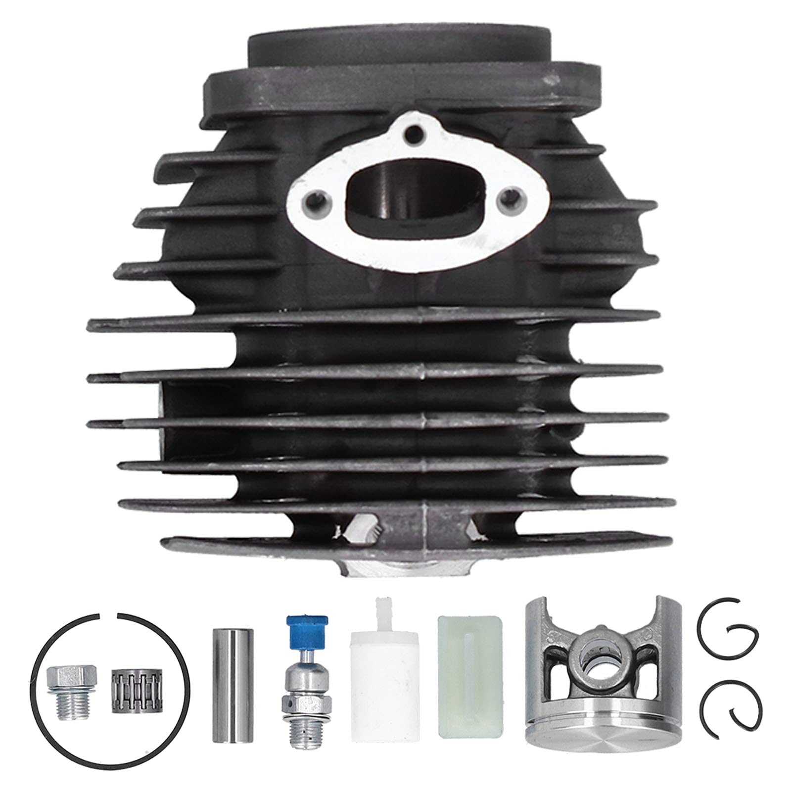 Haofy Kit Testata Superiore Accessori per Motosega di Ricambio per Motosega 254 154XP 254XP, Diametro Cilindro 45 Mm, per Appassionati di Motoseghe