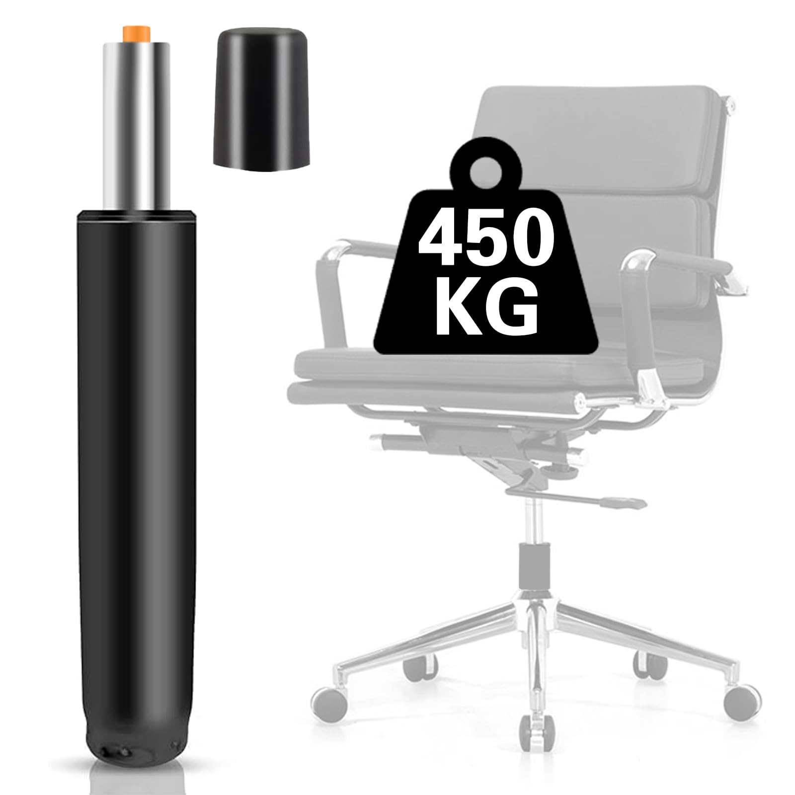 AFAIK Gas lift, gas lift for office chair, office chair, replacement gas lift 1000 lbs/450 kg, gas spring for swivel chairs, gas spring, office chair for office chairs and chairs, gas spring office