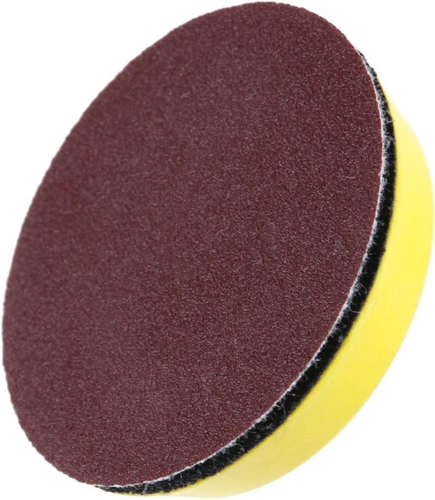 2 Inch Sanding Discs Pad Kit for Drill Grinder Sandpaper Hook and Loop Pads Polishing Pads Abrasive Tool with Backer Plate Polishing