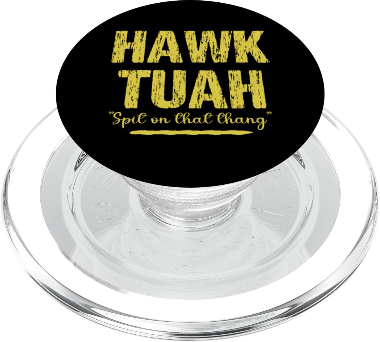 Hawk Tuah Spit on that Thang : funny viral video parody PopSockets MagSafe PopGrip for iPhone