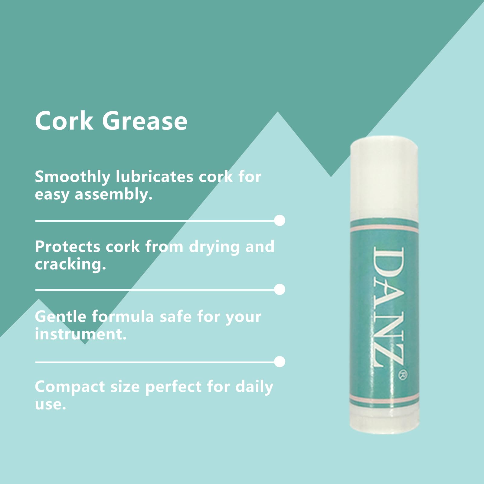 DANZ Kit de limpieza de trombón: aceite deslizante, grasa de corcho, paño de limpieza, cepillo de boquilla, un juego completo de cepillos de limpieza de cámara interior flexibles, guantes de