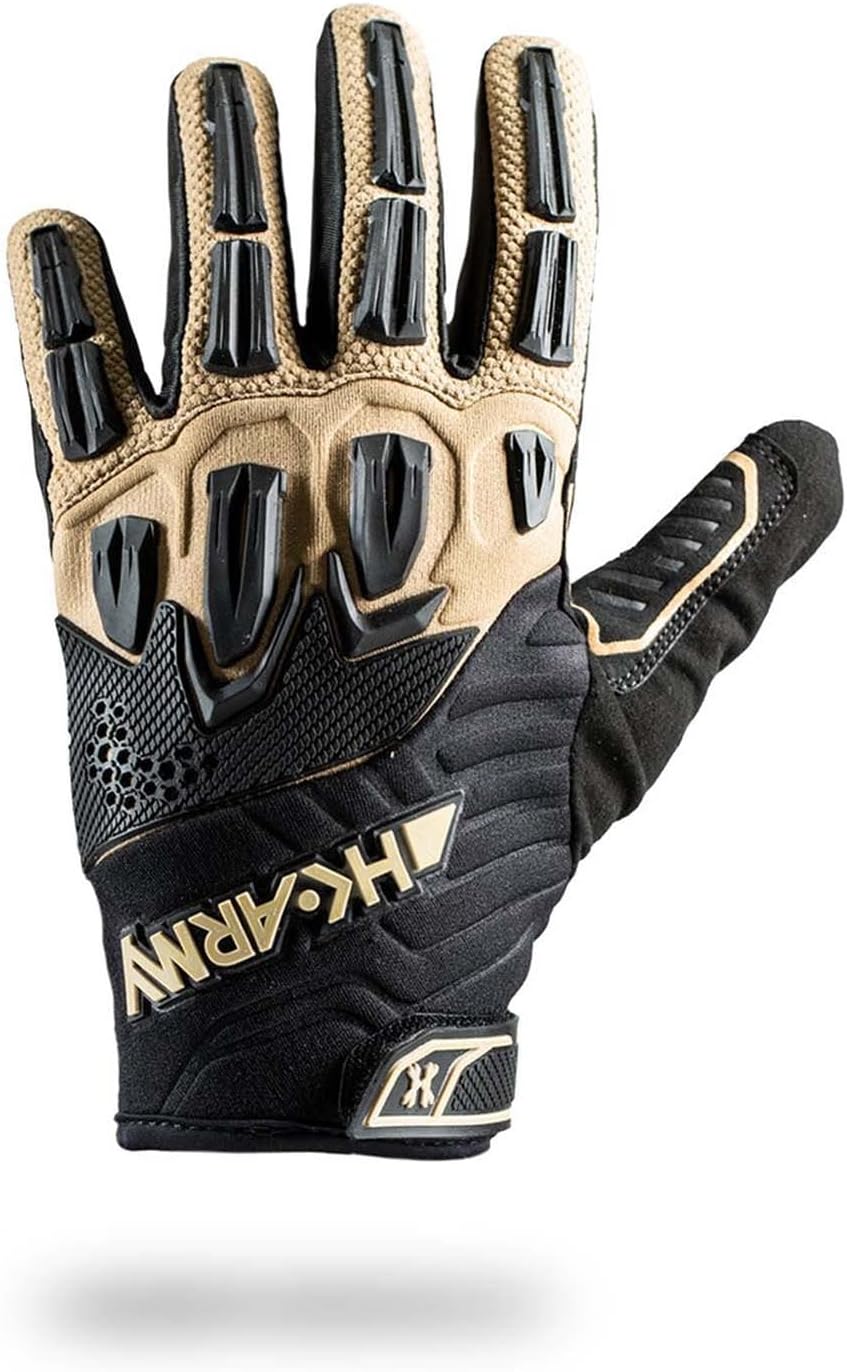 HK Army Hardline Armored Gloves / Full Finger (Medium, Tactical)