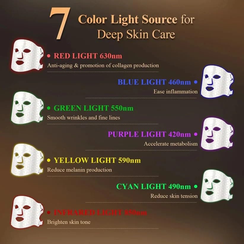 Eleganse LED Mask(White)