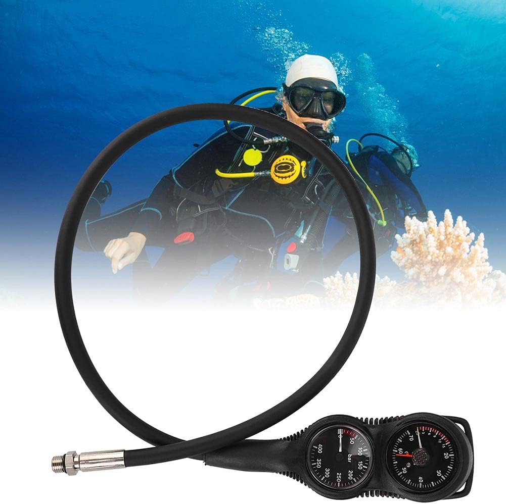 EVTSCAN Digital Diving Gauges Professional Scuba Diving 2 Gauges Pressure Gauge Dive Digital Depth Equipment