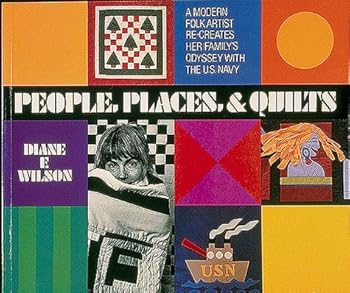 Paperback People Places & Quilts Book