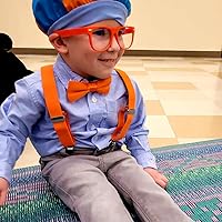 Vista 7 de Eyegla Montura para niños, sin lentes de fiesta, suministros de gafas de sol de neón, gafas de sol de disfraces, gafas de sol para niños y niñas