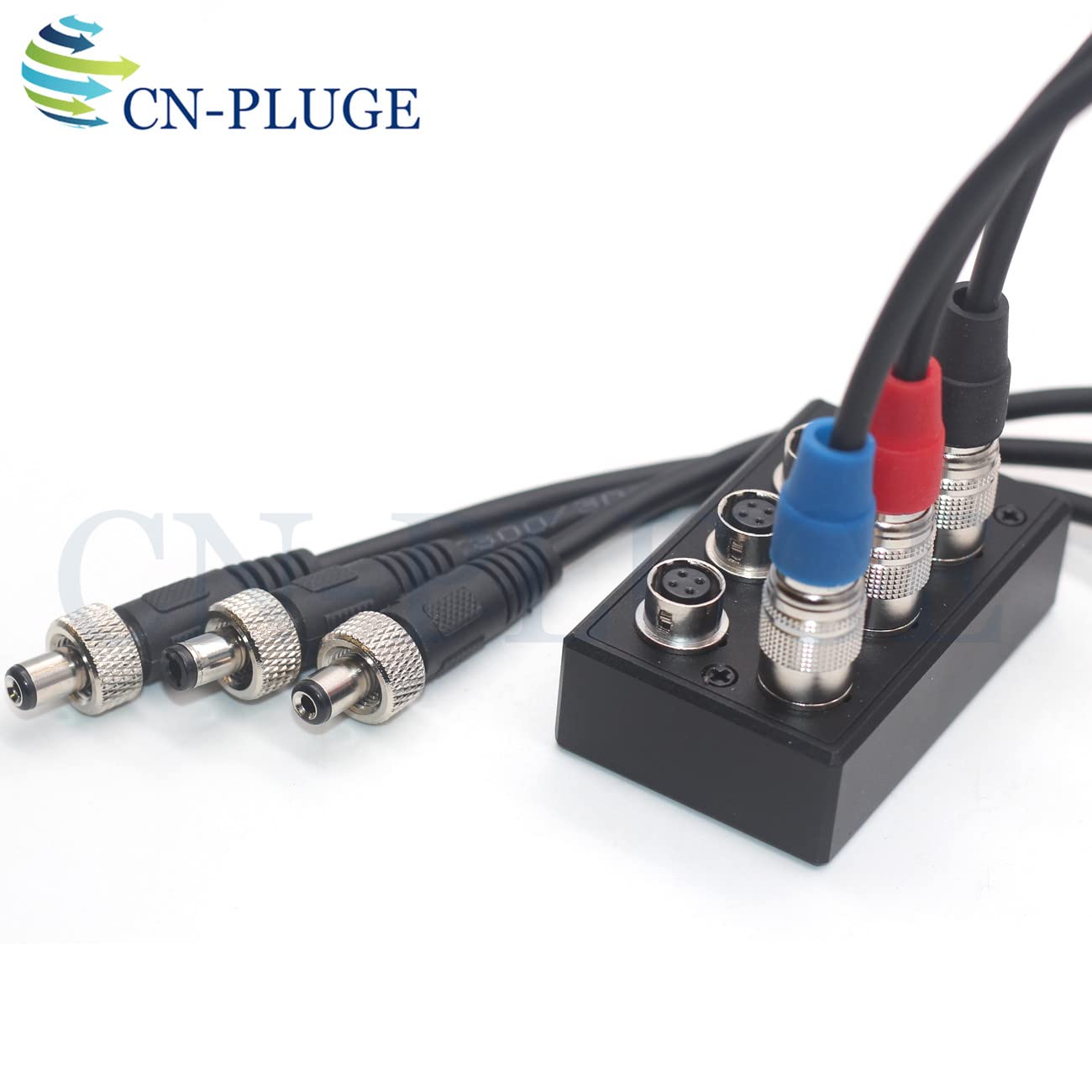 Boicus Wiring Connecting Terminals - Hirose 4-pin to 6 Hirose 4-pin Sound Device 644 633 Cable/Recorder Zoom F4 F8 Power Distributor 4-pin way splitter - (Color: Distributor and 3HRS)