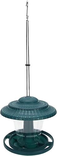 Miniatura 1 de Fydun Comedero colgante transparente impermeable para exteriores, balcón, jardín, para hombres y mujeres