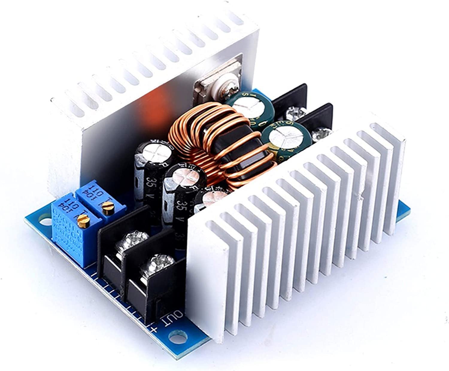 REES52 20A 300W CC CV Step Down Module Adjustable DC 6-40V to 1.2-36V Voltage Regulator Buck Converter Constant Current Power Supply Module