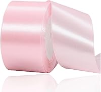 Vista 100 de Cinta dorada para envolver regalos, cinta de satén de 1 pulgada x 25 yardas para manualidades, fabricación de lazos para el cabello, coronas, ramos