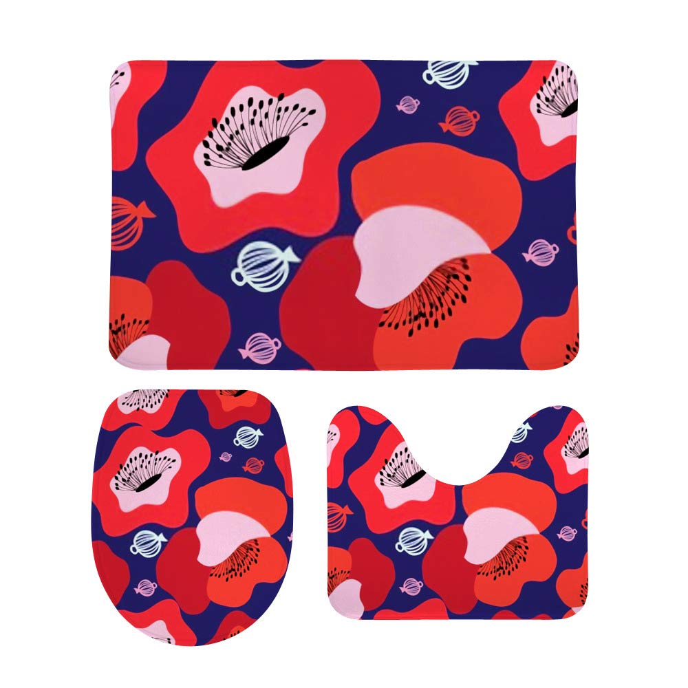Tapis de bain absorbant et antidérapant ensemble 3 pièces Big Ben